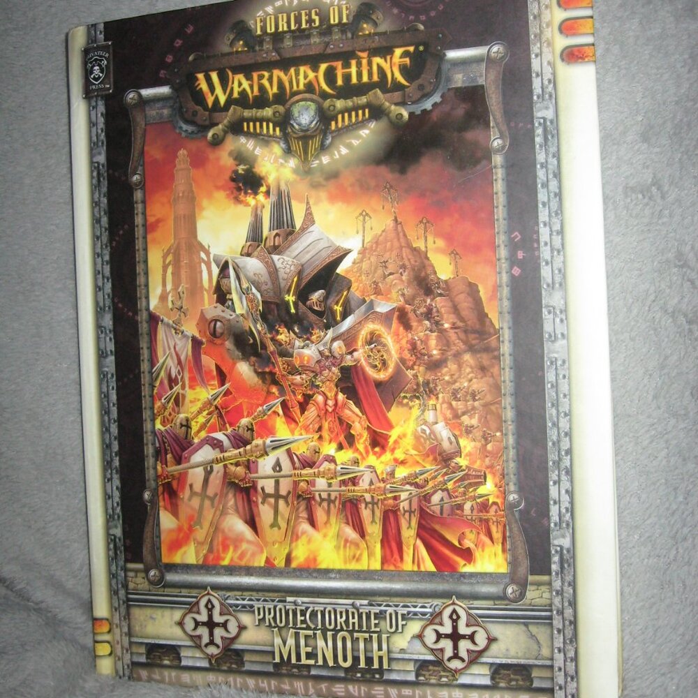 Warmachine RPG Softcover Book Protectorate of Menoth 2409A7